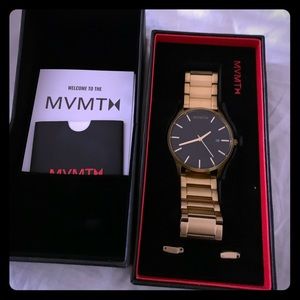 Men’s MVMT gold wristwatch